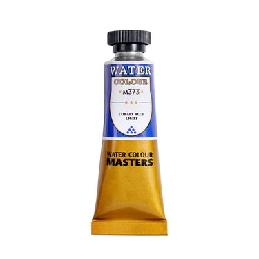 Fuumuui Cobalt Blue Light watercolor paint tube (15ml), a high-quality professional artist's paint from the 24-color set.