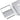 Fuumuui 24-well aluminum paint palette in glacier silver with metallic travel brush and box.