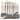 Complete 16pcs hog bristle paint brush set packaged on top of a gray gift box with palette knives.