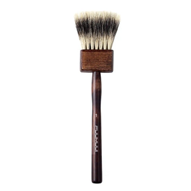Fuumuui badger hair paint brush, size 1, natural bristles for blending and painting.