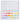 Top view of open metal tin holding 24 pastel candy color opaque watercolor paint pans.
