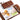 Fuumuui Handcrafted Tie-Wrap Design Watercolor Loose-Leaf Sketchbook for Travel, Outdoor Painting