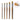 Fuumuui 5pcs Hollow Hog Bristle Texture Paint Brush Set