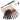 Fuumuui 6pcs high-grade pure squirrel hair travel watercolor brush set with black caps, wooden handles, and a portable carrying case.