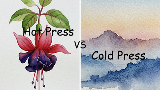 The Ultimate Guide to Watercolor Paper: Hot Press vs. Cold Press