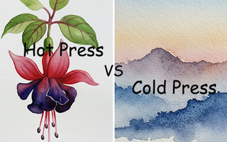 The Ultimate Guide to Watercolor Paper: Hot Press vs. Cold Press