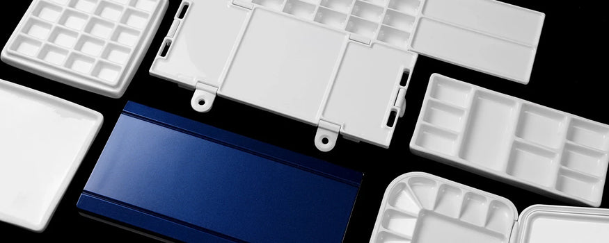 Collection de palettes de peinture