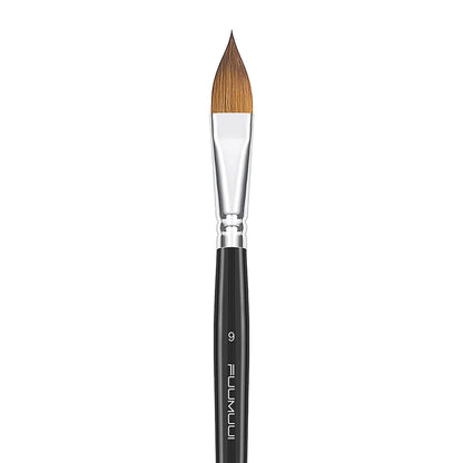 Fuumuui 4pcs Professional Watercolor Brushes