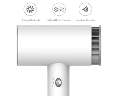 Fuumuui Souffleur d'art et sèche-cheveux de voyage à double mode avec 2 vitesses réglables, air froid/chaud et fonctionnement à faible bruit.