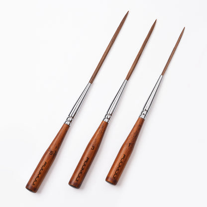 Fuumuui Long Liner Brush , ideal for Acrylic & Oil