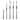 Fuumuui 4pcs Natural Sable Hair Travel Watercolor Brushes