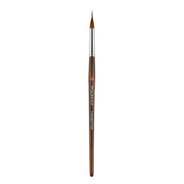 Fuumuui Professional Zobelhaar Aquarellpinsel mit verlängerter Spitze, Größe 10