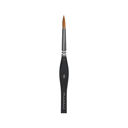 Fuumuui 10pcs Professional Sable Detail Brushes
