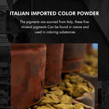 Fuumuui 24-Farben Aquarellfarben-Set mit hochwertigen, aus Italien importierten natürlichen Mineralpigmenten.