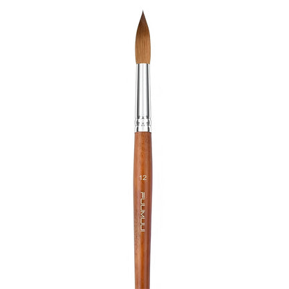 Fuumuui 6pcs Professional Watercolor Brushes