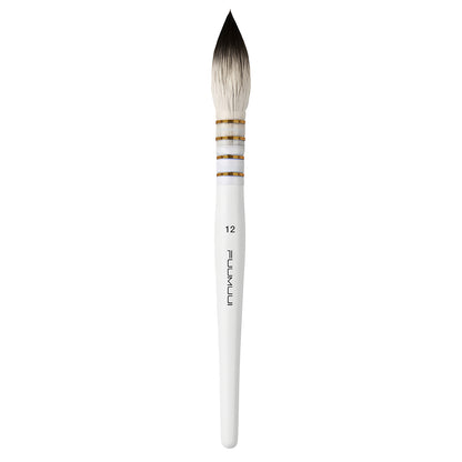 Fuumuui 6pcs Professional Watercolor Brushes