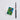 Blank Fuumuui ACEO stamp-shaped watercolor cards with a vibrant parrot painting, alongside the included brush.