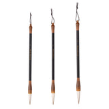 Fuumuui professional calligraphy brush set of 3 for watercolor and ink painting