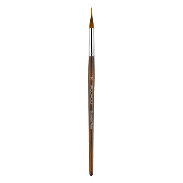 Fuumuui Professional Zobelhaar Aquarellpinsel mit verlängerter Spitze, Größe 14