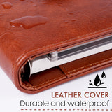 Fuumuui Watercolor Travel Set durable waterproof PU leather cover for portable art supplies