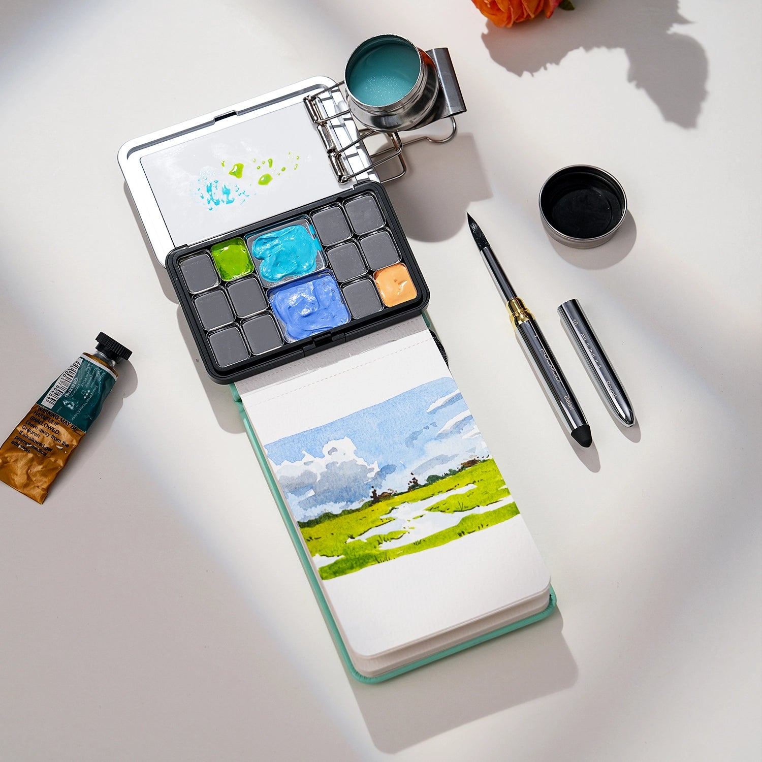 On-The-Go Watercolor Kit - All-in-One Set丨Fuumuui On-The-Go Watercolor Kit - All-in-One Set丨Fuumuui