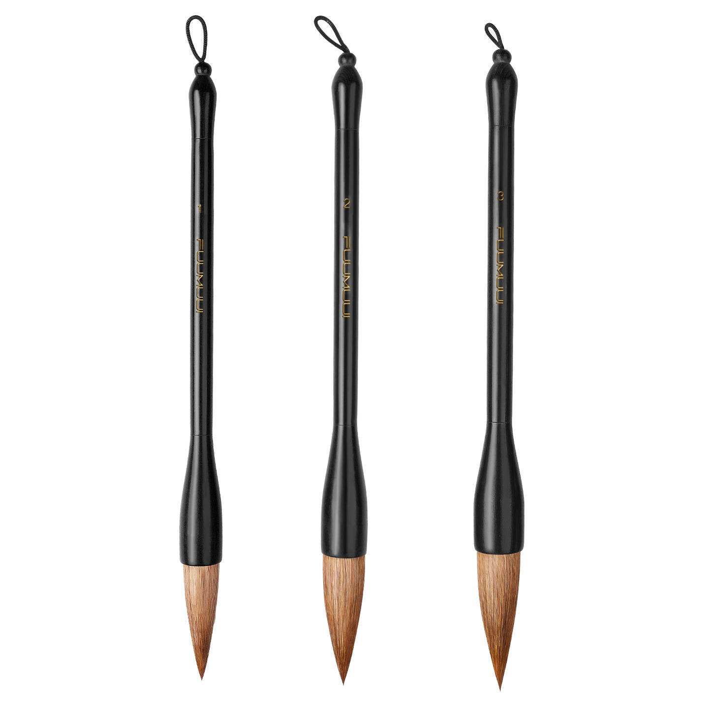 Fuumuui professional large-size calligraphy brush, suitable for watercolor and ink painting.