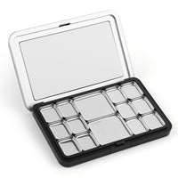 Fuumuui Detachable Palette with 14-well and 1 Mixing Area for Watercolor, Acrylic and Oil Painting