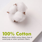 Carta per acquerello pressata a freddo 100% cotone Fuumuui mostrata con una capsula di cotone, che evidenzia la sua qualit¨¤ di fibra superiore per i materiali artistici.