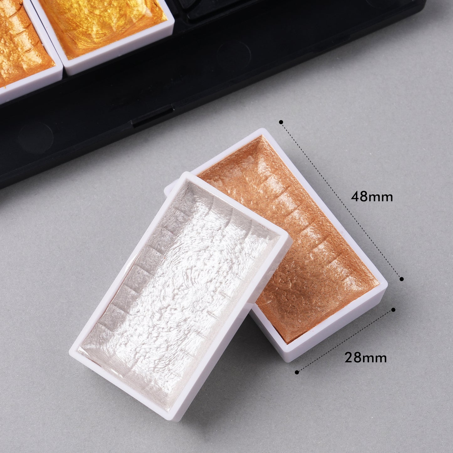 FUUMUUI High-Performance Metallic Watercolor Paints for Artist