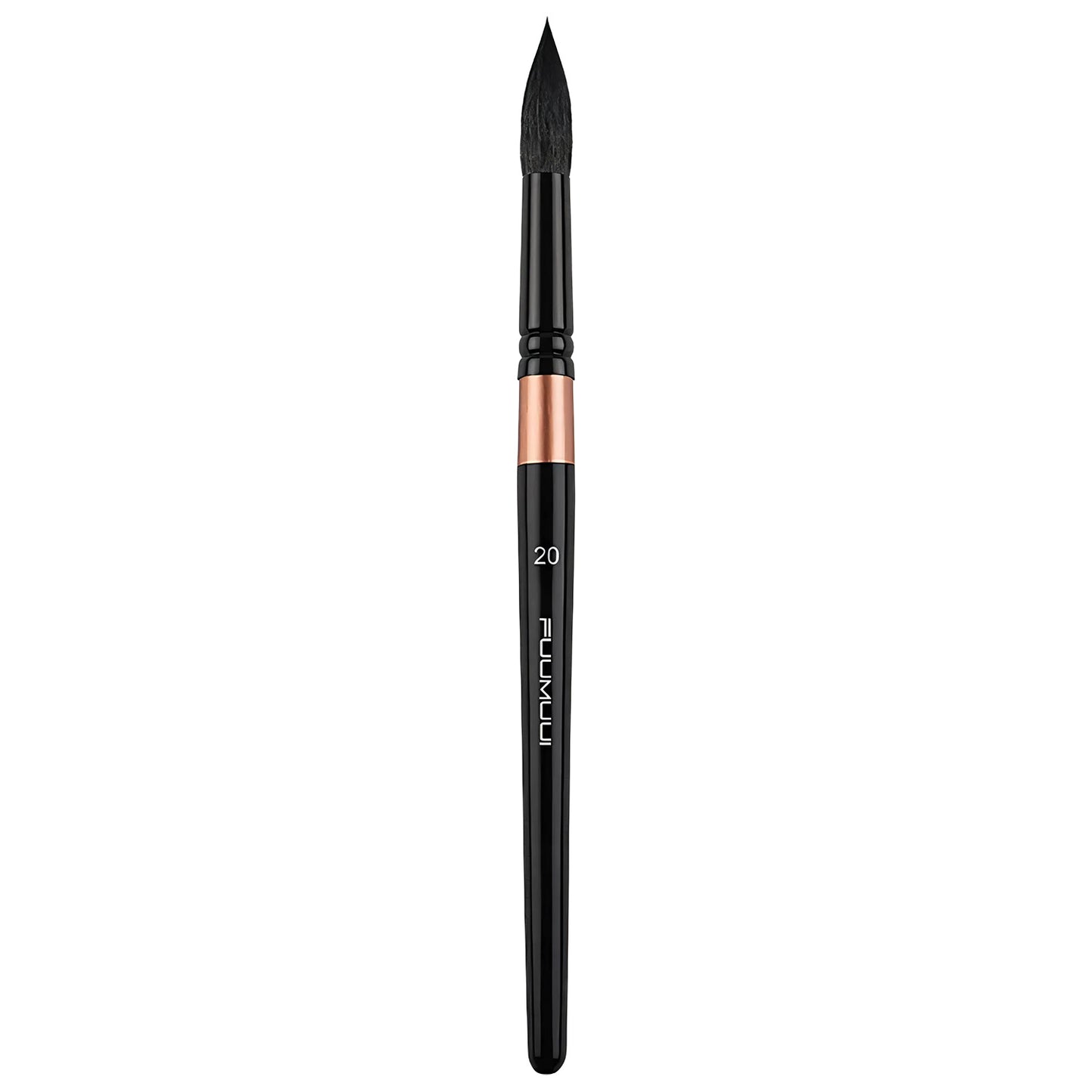 Fuumuui 7pcs Professional Sable Watercolor Brushes