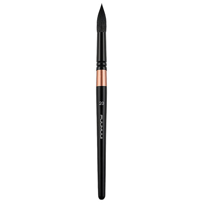 Fuumuui 7pcs Professional Sable Watercolor Brushes