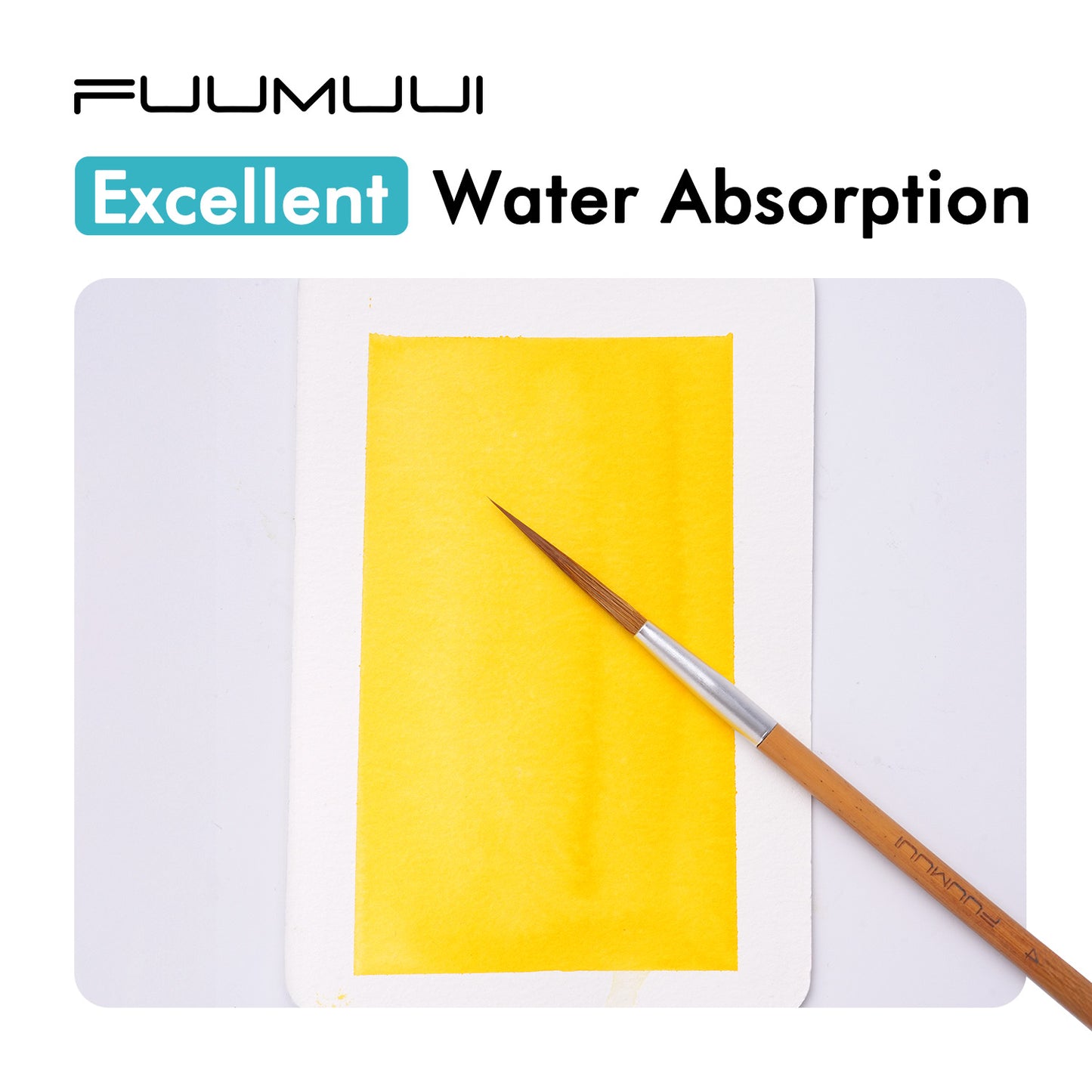 FUUMUUI 100% Cotton Cold-Pressed Watercolor Postcards | 300gsm, 4x6 inch, Set of 40