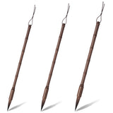 Fuumuui Professional Calligraphy Brush with dark brown bamboo section handle and fine tip, suitable for watercolor painting.