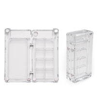 Fuumuui Watercolor Paint Box, Portable travel Paint Tray Box, Water Color, Gouache, Acrylic Paint Mini Empty Box Palettes