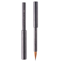 Fuumuui Portable Split-Body Weasel Hair Brush – Travel Calligraphy Brush with Cap Extension and Protective Design