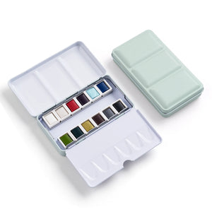 Fuumuui 12 Colors Vibrant Solid Watercolor Paint - Matisse Inspired