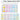 Fuumuui 24-Color Opaque Semi-Solid Watercolor Paint Set - Dreamy Macaron