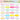 Color swatches showing 24 dreamy macaron watercolor paints with soft pastel shades and creamy hues.
