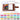 Fuumuui Watercolor Travel Sketchbook Set – Dual-Tip Travel Brush, Paints and 100% Cotton Paper with PU Leather Cover(Medium)