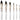 Fuumuui 6pcs Professional Watercolor Brushes