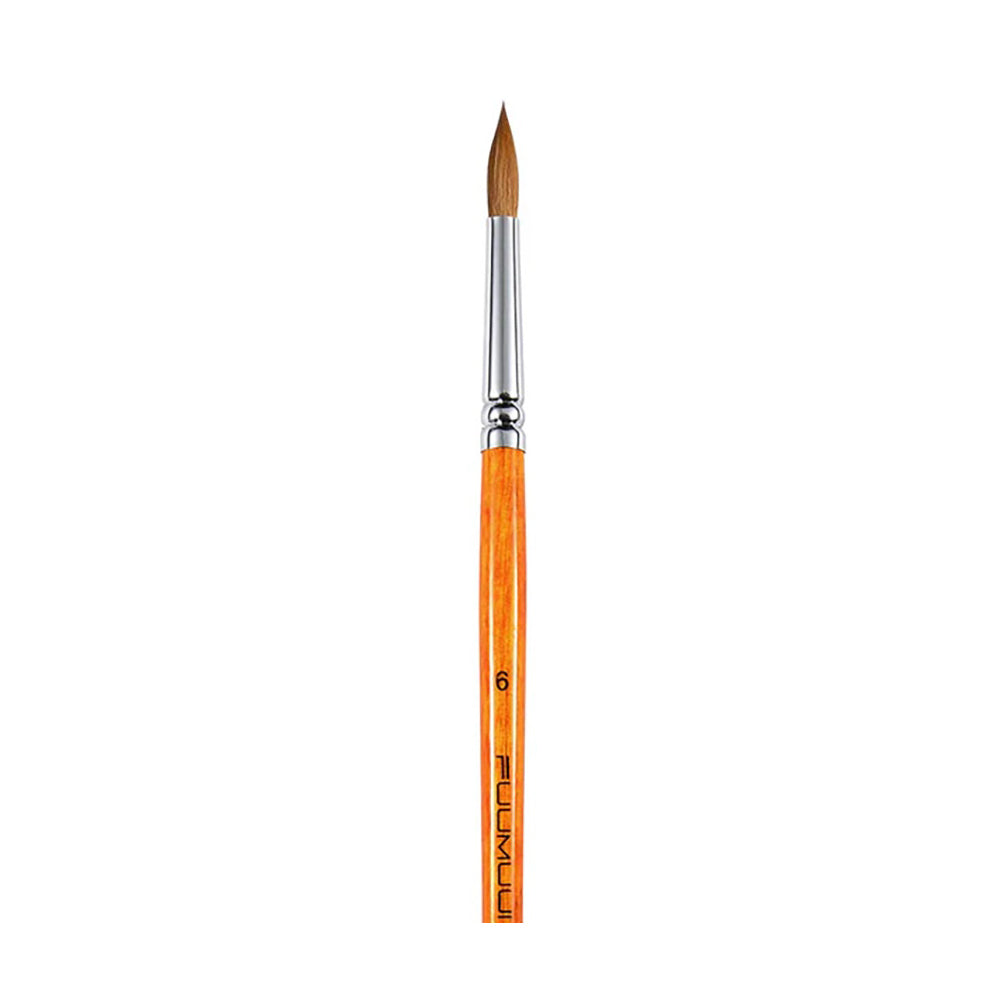 Fuumuui 6pcs Professional Watercolor Brushes
