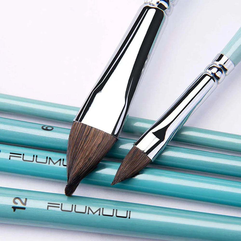 Fuumuui 6pcs Professional Watercolor Brushes