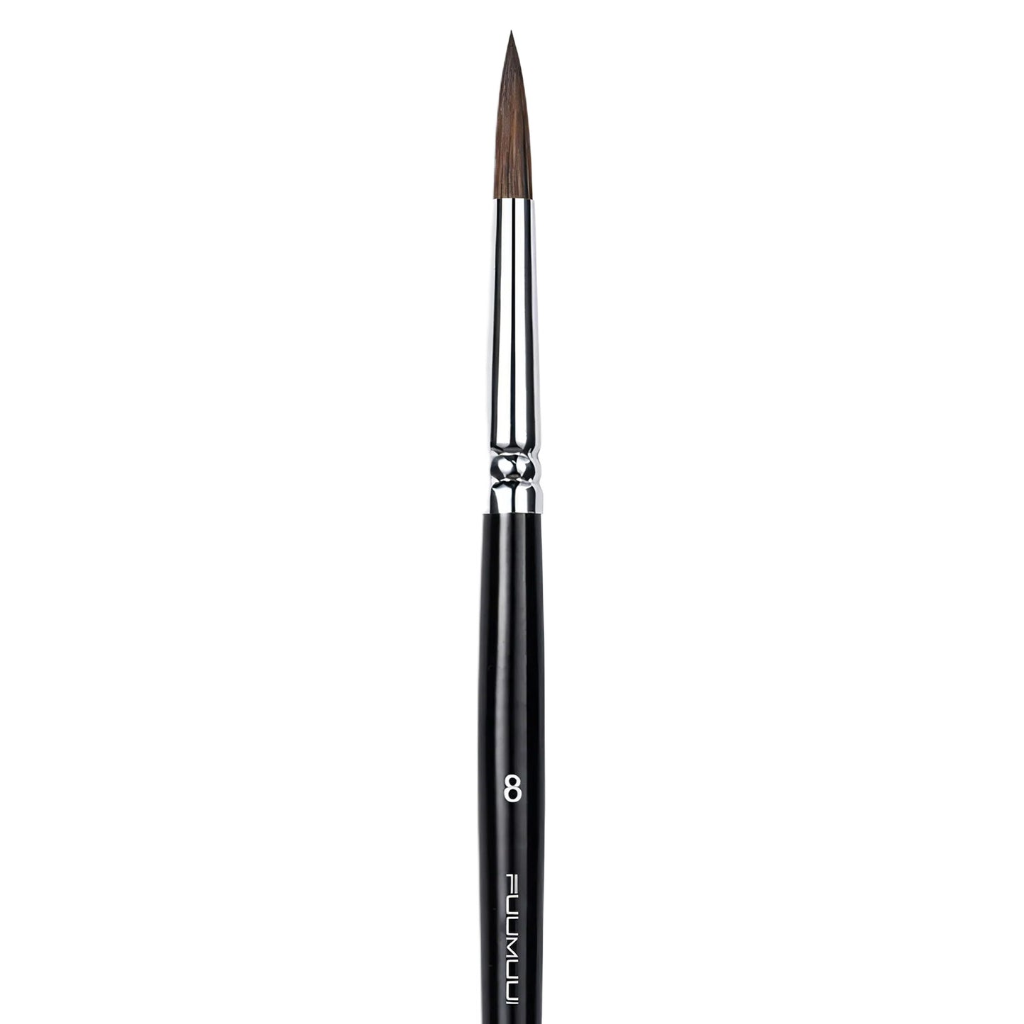 Fuumuui 6pcs Professional Squirrel  Watercolor Brushes