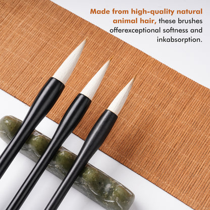 Fuumuui professional calligraphy brush for watercolor, ink painting