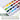 Fuumuui 24-Color Opaque Semi-Solid Watercolor Paint Set - Timeless Tones