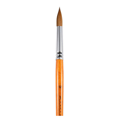 Fuumuui 6pcs Professional Watercolor Brushes