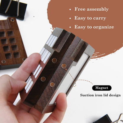 Fuumuui Mini Walnut Watercolor Paint Box