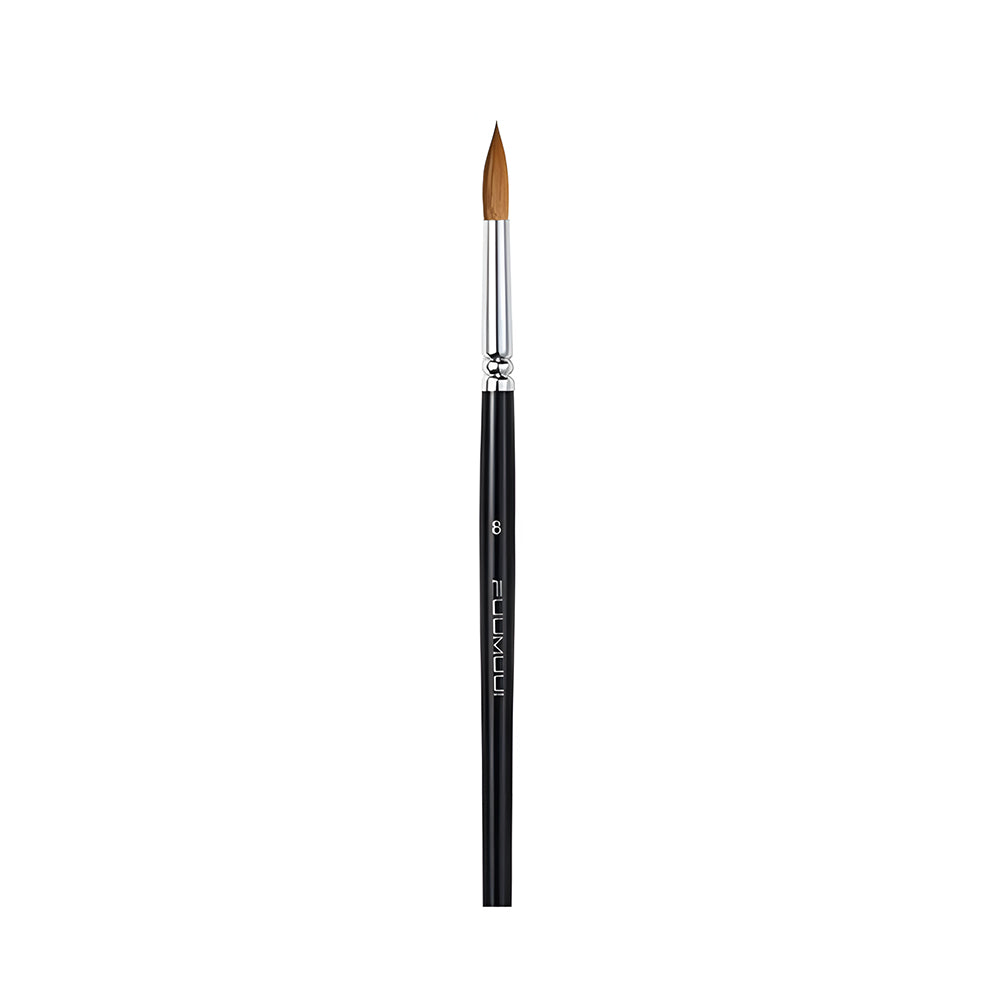 Fuumuui 6pcs Professional Watercolor Brushes