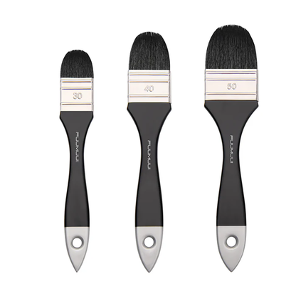 Fuumuui 3pcs Watercolor Brushes