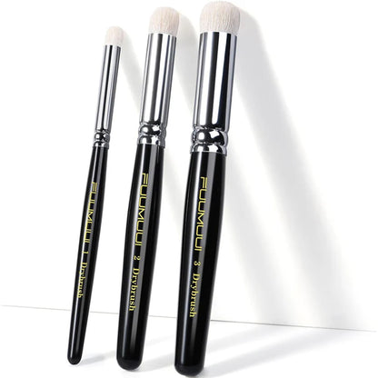 Fuumuui 3Pcs Professional Dry Brushes